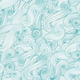 fototapeta-lateks-na-wymiar-fale-ilustracja