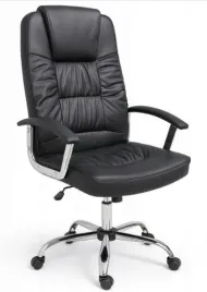 fotel-biurowy-czarny-ekoskora-regulowane-krzeslo-gabinetowy