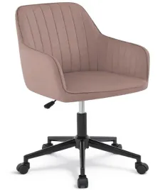 krzeslo-biurowe-maria3-velvet-pasy-rozowe-fotel-obrotowy-do-gabinetu