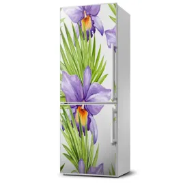 foto-magnes-na-lodowke-orchidea-i-palmy-60x180