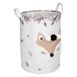 dzieciecy-kosz-na-zabawki-lis-fox-z-pomponami-35-cm-worek-organizer-duzy