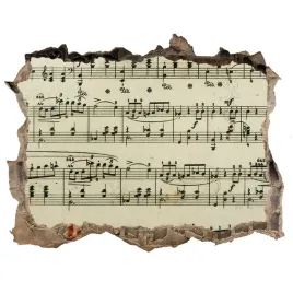 fotoobraz-dziura-na-sciane-nuty-na-pieciolinii