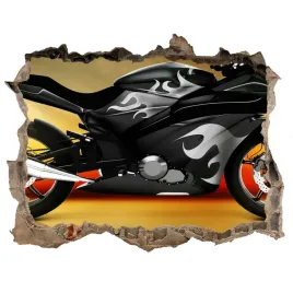 foto-zdjecie-dziura-na-sciane-naklejka-motocykl