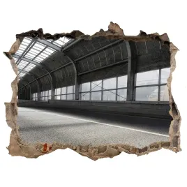 fototapeta-dziura-na-sciane-3d-droga-w-tunelu