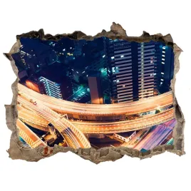 fototapeta-dziura-na-sciane-3d-autostrada-w-tokio