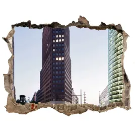 fototapeta-dziura-na-sciane-3d-drapacze-chmur