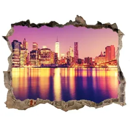 fototapeta-dziura-na-sciane-3d-manhattan-nowy-jork