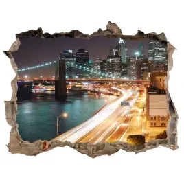 fototapeta-dziura-na-sciane-3d-nowy-jork-noca