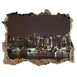 fototapeta-dziura-na-sciane-3d-nowy-jork-noca