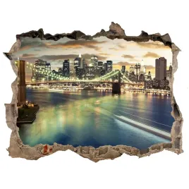 fototapeta-dziura-na-sciane-3d-manhattan-nowy-jork