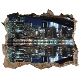fototapeta-dziura-na-sciane-3d-most-brooklinski