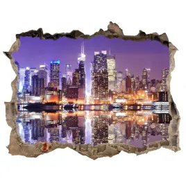 fototapeta-dziura-na-sciane-3d-manhattan-nowy-jork