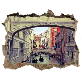 fototapeta-dziura-na-sciane-3d-wenecja-wlochy