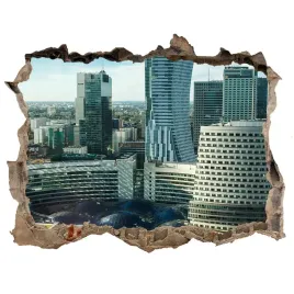 fototapeta-dziura-na-sciane-3d-warszawa-polska