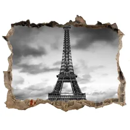 fototapeta-dziura-na-sciane-3d-wieza-eiffla-paryz