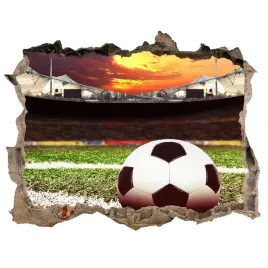 fototapeta-dziura-na-sciane-3d-pilka-na-stadionie