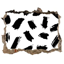 fototapeta-dziura-na-sciane-czarno-biale-plamy