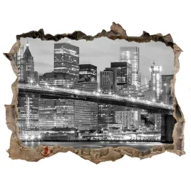 fototapeta-dziura-na-sciane-manhattan-nowy-jork