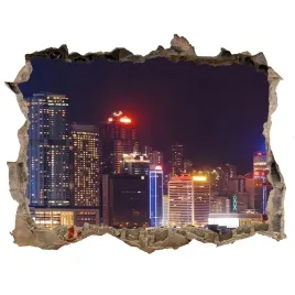 fototapeta-dziura-na-sciane-hongkong-noca-168x113