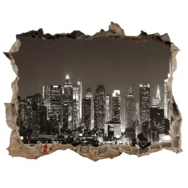 fototapeta-dziura-na-sciane-3d-manhattan-nowy-jork