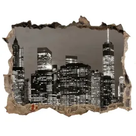 fototapeta-dziura-na-sciane-3d-manhattan-nowy-jork