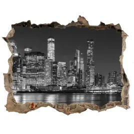 fototapeta-dziura-na-sciane-3d-manhattan-noca