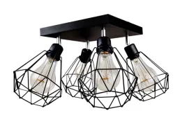 lampa-wiszaca-czarna-abazur-diamond-sufitowa-loft
