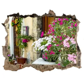 fototapeta-dziura-na-sciane-3d-uliczki-francja