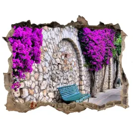 fototapeta-dziura-na-sciane-3d-urokliwe-uliczki