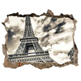 fototapeta-dziura-na-sciane-3d-wieza-eiffla-paryz