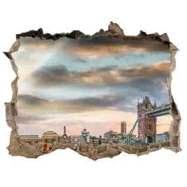 fototapeta-dziura-na-sciane-tower-bridge-londyn