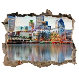 fototapeta-dziura-na-sciane-3d-panorama-londynu
