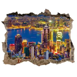 fototapeta-dziura-scienna-3d-hongkong-noca-168x113