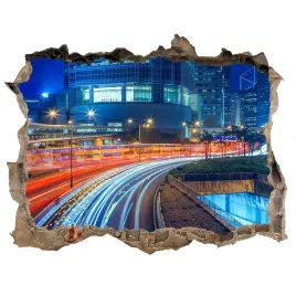 fototapeta-dziura-scienna-3d-hongkong-noca-168x113