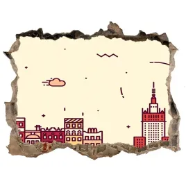 fototapeta-dziura-na-sciane-3d-warszawa-polska