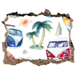fototapeta-dziura-na-sciane-3d-symbole-surfingu