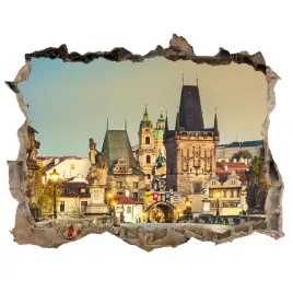 fototapeta-dziura-na-sciane-most-praga-czechy
