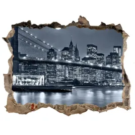 fototapeta-dziura-na-sciane-manhattan-nowy-jork