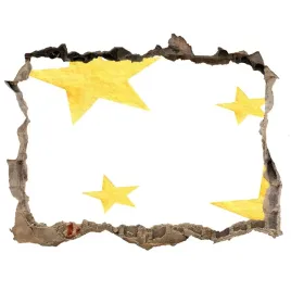 fototapeta-dziura-na-sciane-zolte-gwiazdy-168x113
