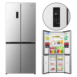 lodowka-gorenje-nrm819e61x-side-by-side-srebrna-inox-led-cicha