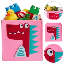 kosz-na-zabawki-akcesoria-pojemnik-organizer-dla-dzieci-dinozaur-30x30-cm