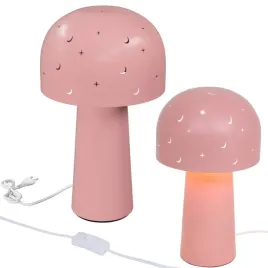 lampka-nocna-dziecieca-27-cm-rozowa-w-gwiazdki-dla-dzieci-do-sypialni