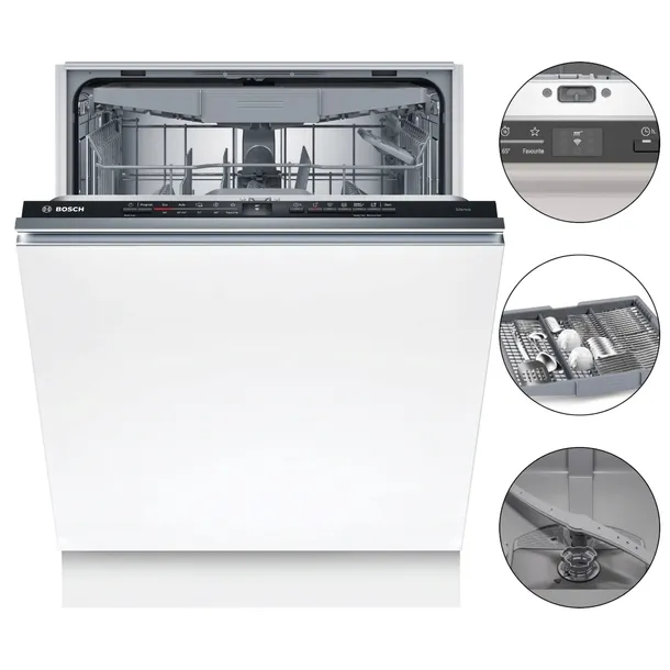 Zmywarka do zabudowy BOSCH SMV2HVX02E 14 kompletów 60 cm 5 programów