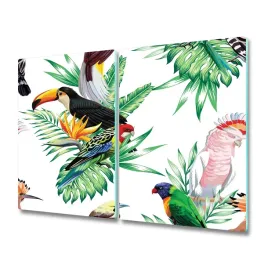 szklana-plyta-kuchenna-tropikalne-ptaki-2x30x52