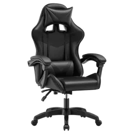 fotel-gamingowy-czarny-z-poduszka-ledzwiowa-i-zaglowkiem-do-biurka