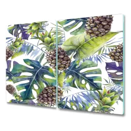 oslona-indukcji-szklo-tropikalny-ananas-2x30x52-cm