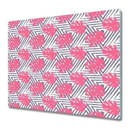 deska-kuchenna-szklana-rozowe-liscie-60x52-cm