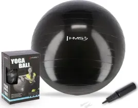 pilka-gimnastyczna-fitness-hms-yb01n-55cm-czarna