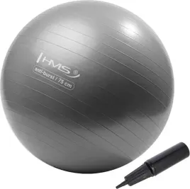 pilka-gimnastyczna-fitness-hms-yb02n-75cm-anti-burst-szara