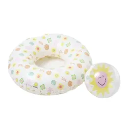 sunnylife-dmuchany-zestaw-plazowy-kolo-do-plywania-pilka-smiley-world